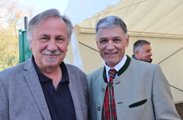 Johann Edegger und Daniel Kahr. | Foto: Edith Ertl