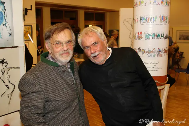 Kennen sich von Kindesbeinen an und schätzen sich: Ing Konvicka und Willi Wimmer. 