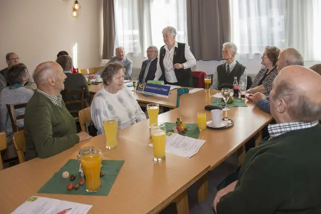 Obfrau Herta Gruber legte einen Bericht des letzten Senioren-Jahres vor.