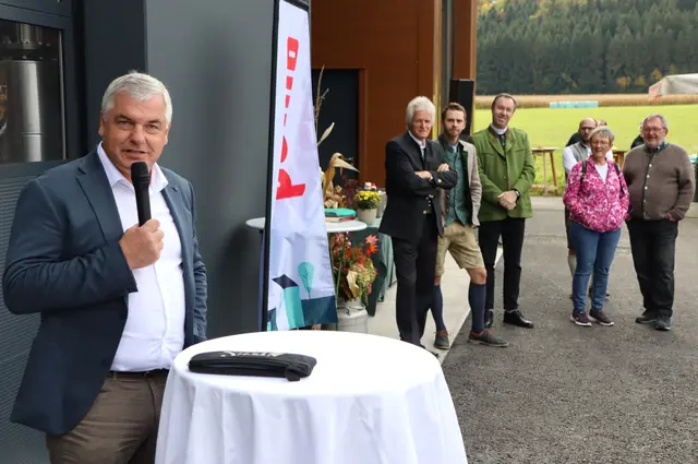 Bgm. Karl Bohnstingl bei seiner Grußadresse | Foto: Gerhard Langmann