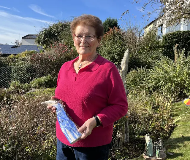 Gerda Neruda spezialisiert sich vor allem auf Keramik, Ton und Porzellan | Foto: Franziska Führer