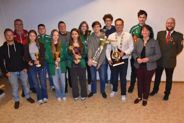 Die Pabneukirchner Ortsmeister 2025 - Luftgewehr und Luftpistole.  | Foto: Zinterhof