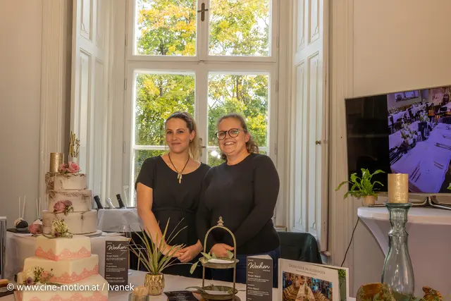 Nina und Jasmin vom ALEXANDER aus Gallbrunn- Events, cafe-bar und Kochschmiede sowie Veranstaltungsort | Foto: www.cine-motion.at / Ivanek