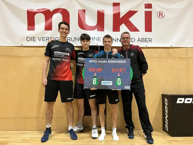 Die mukis ließen an diesem Wochenende nichts anbrennen (v.l.n.r.): Martin Bäuerle, Lionel Stift, Jonas Promberger und Ivan Karabec. | Foto: SPG muki Ebensee