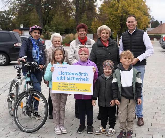 Die Kampagne „Lichtenwörth gibt Sicherheit“ läuft an. In den kommenden Tagen werden im gesamten Gemeindegebiet Plakate aufgestellt | Foto: Foto: Gemeinde Lichtenwörth