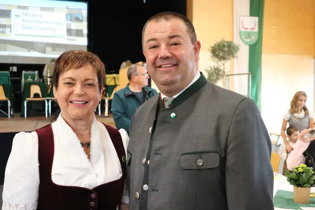 Bgm. Waltraud Walch und LAbg. Markus Konrad | Foto: Edith Ertl