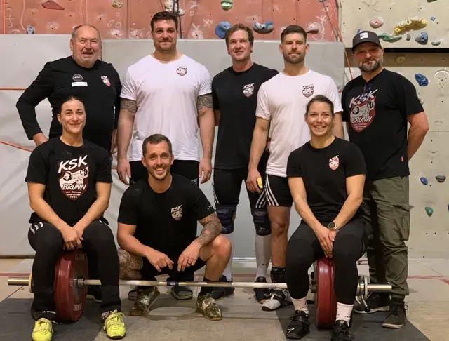 Das Team des KSK Brunn zeigte beim Duell in Bruck/Barbell Tribe starken Einsatz, musste sich aber knapp geschlagen geben. | Foto: Conny Högg