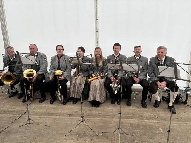 Der Musikverein Schölbing sorgte für die musikalische Umrahmung. | Foto: MeinBezirk/ Christian Zechner