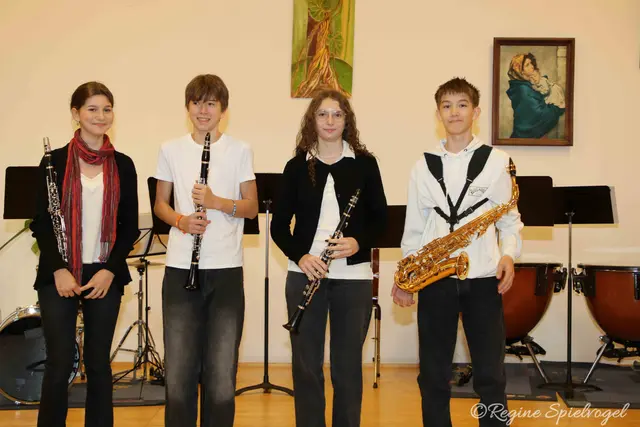 Das Ensemble " Young Stars".
