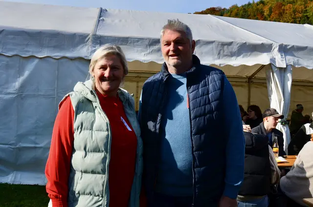 Ortsparteiobfrau (Gemeinderätin) Renate Stadler (SPÖ) mit Gatte Hubert | Foto: Elisabeth Peinsipp
