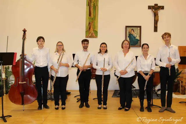 Das Ensemble Tullnerbacher Silberpfeifen.