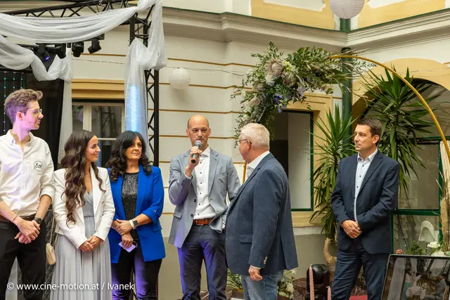 Obmann Stefan Breyer richted seine Wort an den Bürgermeister. | Foto: www.cine-motion.at / Ivanek