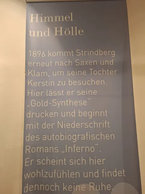 Tag der offenen Tür im Strindbergmuseum Saxen. 