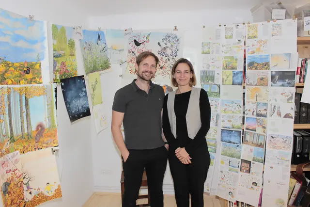 Harald Hackel und Brigitte Baldrian. | Foto: Walter Kellner