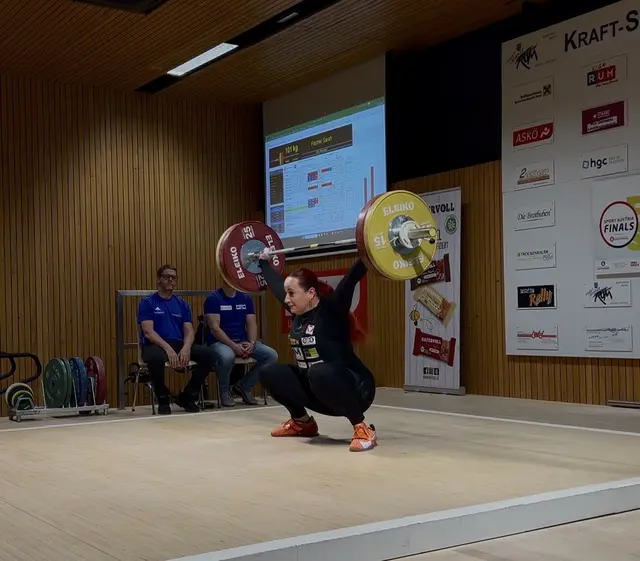 Sarah startete sieben Tage nach ihrem WM-Start, weil sie ihre Mannschaftskollegen nicht im Stich lassen wollte. | Foto: Ewald Fischer