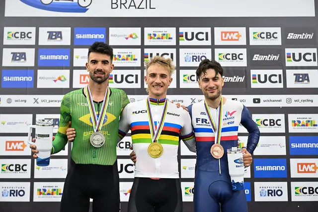 Doppelweltmeister Franz-Josef Lässer triumphiert bei den Para-Bahn-Weltmeisterschaften in Rio – mit einem kompletten Medaillensatz. | Foto: swpix.com