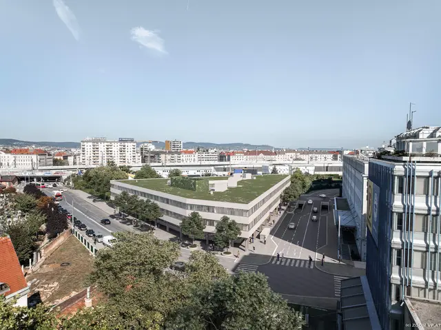 Die Station wird die alte in der Van-der-Nüll-Gasse ersetzen und soll im zweiten Quartal 2027 fertiggestellt werden. So soll es aussehen. | Foto: zoom.vp.at (Rendering)