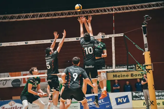 Am Sonntag trafen die URW-Boyz in der 2. Bundesliga Herren auswärts auf den VC Wolfurt.  | Foto: Union Volleyball Raiffeisen Waldviertel