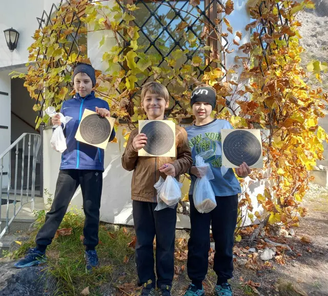 3 erfolgreiche Krapfenschützen