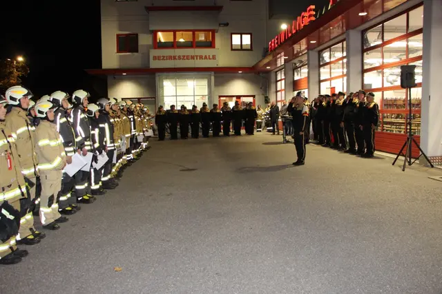 Am Ende gab es Worte der Anerkennung und des Danks. | Foto: BFV Reutte/Tiefenbrunn