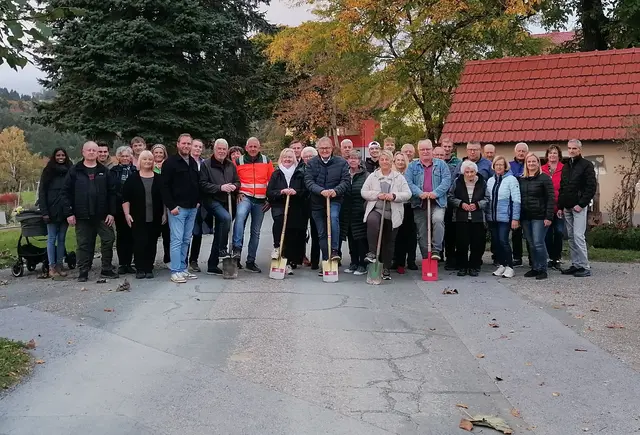 Der Spatenstich ist bereits erfolgt | Foto: Marktgemeinde Wies