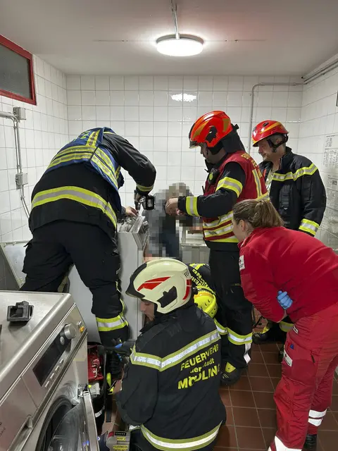 Schwieriger Einsatz in Mödling. | Foto: ffmoedling.at