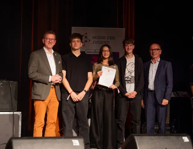 Ein Trio aus Gaspoltshofen begeisterte beim Wettbewerb in Traun. | Foto: Musik der Jugend/Cristina Reitbauer