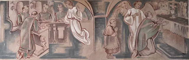 Ob beim Gebet oder bei der Feier des Gottesdienstes: Der Tod kommt zu einer Stunde, wo man es nicht vermutet. | Foto: Hans-Peter Kriener