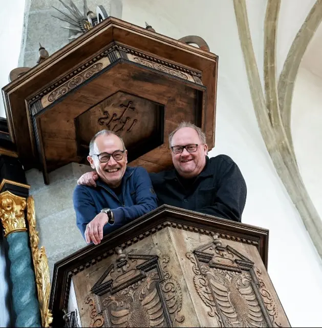 Das Kabarett-Duo Günther Lainer &amp; Ernst Aigner. | Foto: Volker Weihbold