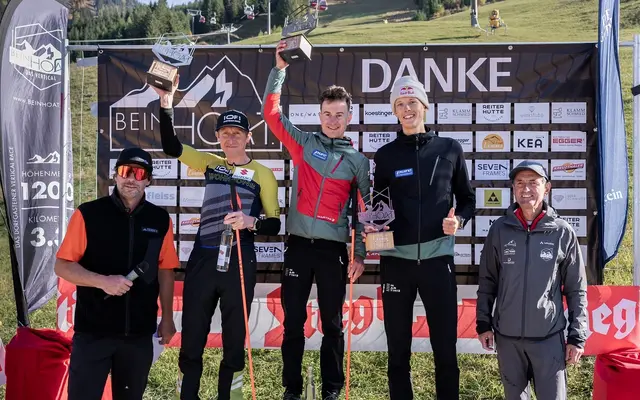 Hohenwarter konnte sich den ersten Platz sichern, während Verbjnik den dritten Platz belegte. | Foto: Beinhoat