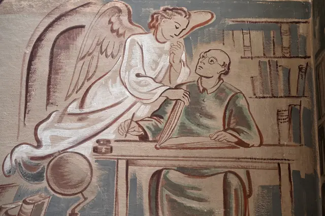 Das letzte Buch wird für diesen Benediktinermönch zugeschlagen. | Foto: Hans-Peter Kriener