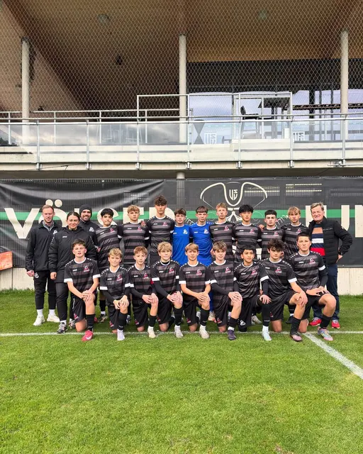 Erfolgreicher Auftritt der Tiroler Akademie Mannschaften, hier die AKA U15. | Foto: TFV