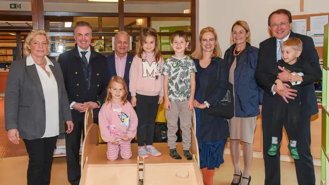 Im Rahmen des Neujahrskonzerts der Wiener Philharmoniker wurden 75.000 Euro für die Sanierung des stark vom Hochwasser getroffenen Kindergartens in Harland gespendet. | Foto: Vorlaufer