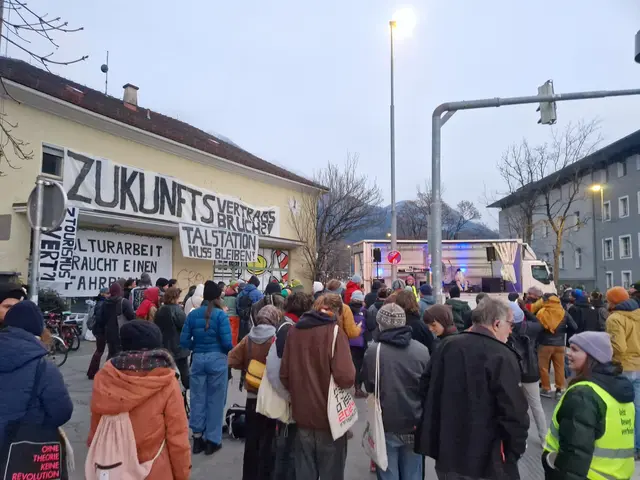 Immer wieder kämpft die Junge Talstation um das Überleben. | Foto: © David Peric