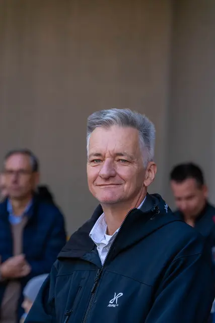Auch Stadtrat Manfred Eber ließ sich den Tag der offenen Tür nicht entgehen. | Foto: Markus Hahn