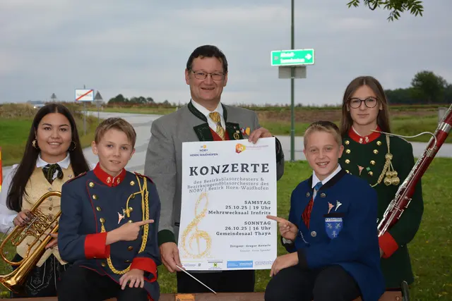 Titelfoto Waidhofen an der Thaya: Der NÖBV Bezirk Horn-Waidhofen veranstaltet am Wochenende zwei Konzerte. Shannon Escalona, David Weikertschläger, Manfred Kreutzer, Simon Zahrl und Enya Dangl laden ein.  | Foto: NÖBV Bezirk Horn-Waidhofen