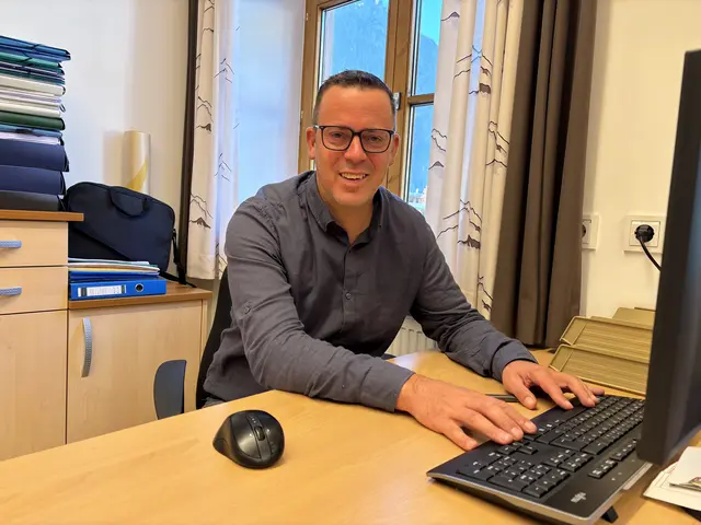 Bürgermeister Simon Larcher, Bach | Foto: MeinBezirk/Günther Reichel