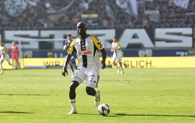 Stürmer Samuel Adeniran besorgte das 2:0 für die Athletiker. | Foto: B. Reischl