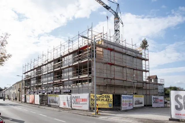 So weit ist die Baustelle schon.  | Foto: Jeannette Struppe