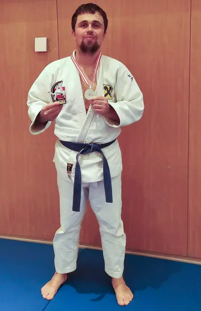 Reinhard Praher holte sich in Hallein die Silbermedaille.  | Foto: Mike Praher