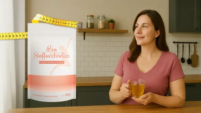 Der easylife Stoffwechseltee unterstützt spürbar und sichtbar am Weg für Wohlfühlfigur.