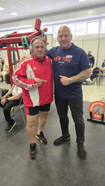 Das Power-Duo Günther Hold und Coach Franz Seewald freut sich auf die EM in Bruck an der Leitha. | Foto: Günther Hold