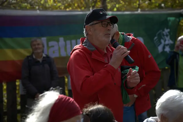 Hubert Prigl bei der Eröffnungsansprache. | Foto: Naturfreunde Österreich