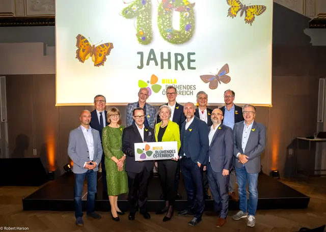 Die BILLA Stiftung „Blühendes Österreich“ blickt auf 10 Jahre wertvollen Beitrags zum Naturschutz zurück. | Foto: BILLA AG / Robert Harson