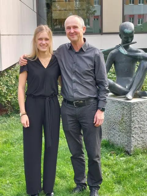 Anna Feusthuber schloss ihre Prüfung mit sehr gutem Erfolg ab.