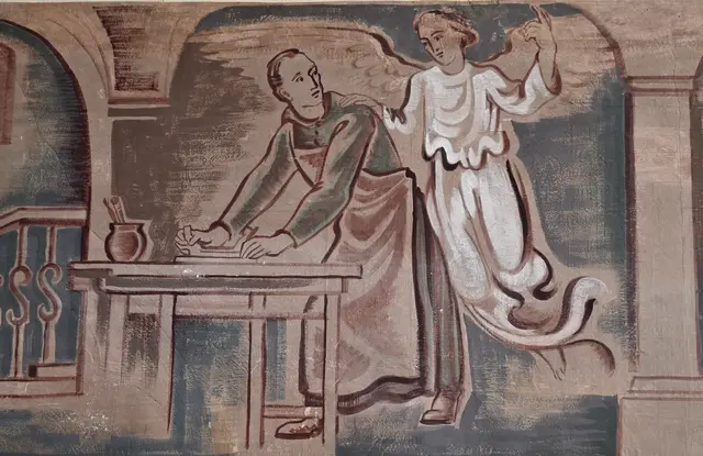 Der Tischler an seinem letzten Werkstück, bevor er den Hobel für immer aus den Hand legt. | Foto: Hans-Peter Kriener