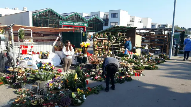 Von 25. Oktober bis 2. November gibt es immer die Allerheiligenmärkte in Wien. (Archiv) | Foto: Marktamt