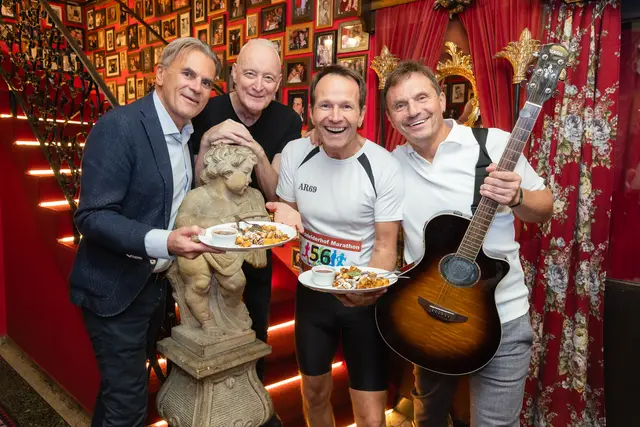 Peter Großmann, Gary Howard, Alexander Rüdiger, Mike Korner | Foto: Monika Fellner