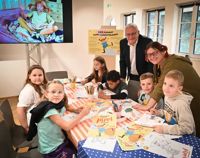 Die Mädchen und Burschen erfahren viel interessantes über die freche Heldin Pippi Langstrumpf.  | Foto: Freistadt Eisenstadt