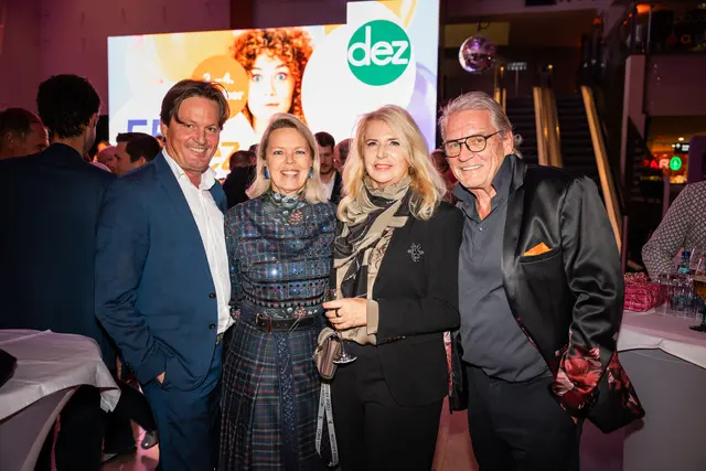 Thomas und Marie Mark (MK Illumination) mit Peter und Stefanie Grüner (Immobilien
Gruppe Grüner) | Foto: © David Johansson